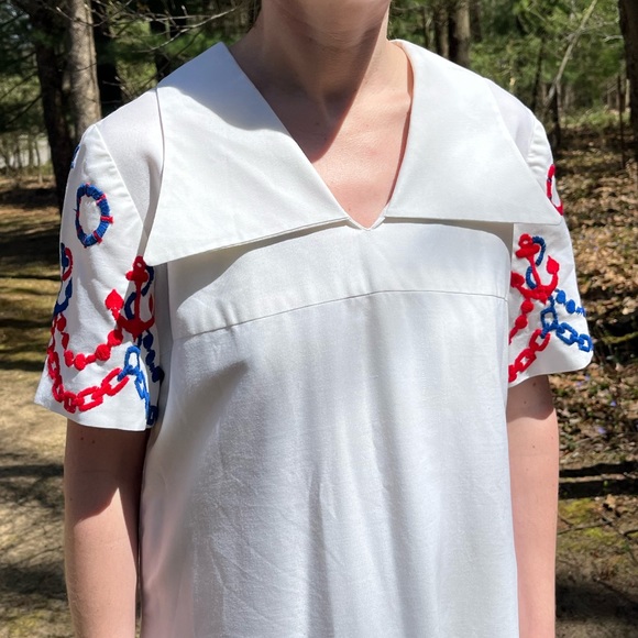 60s Sailor Maxi Dress - Picture 6 of 16